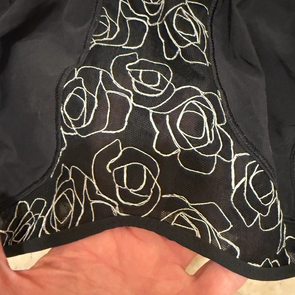 lululemon athletica Black and White Athletic Shorts - Picture 5 of 12